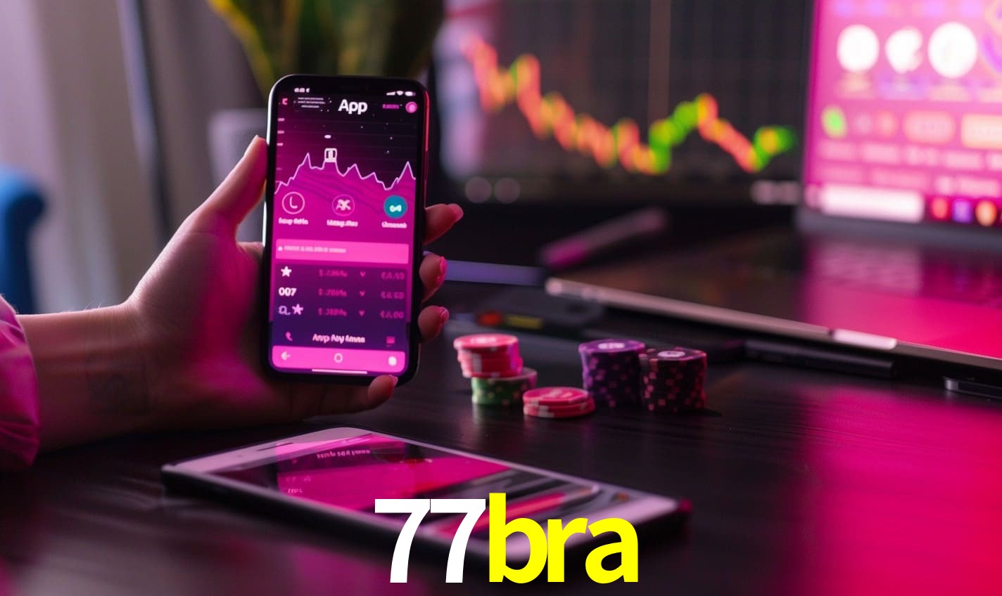 Comparação APP mobile vs versão web da 77bra